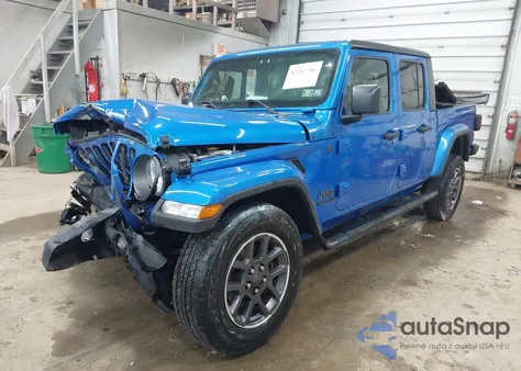 2021 Jeep Gladiator 80Th Anniversary 4X4 z USA, uszkodzony, nr VIN 1C6HJTAG6ML514251